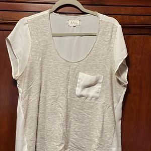 Ann Taylor Loft Lou and Grey Blouse Size L